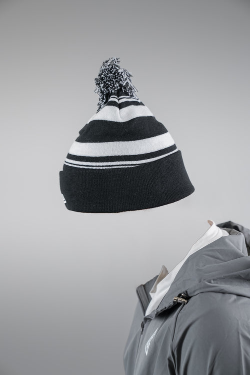 GDC Embroidered Hat Black and White - detail